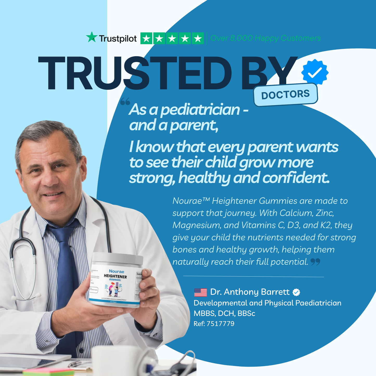 Nourae™ Viral Heightener Gummies